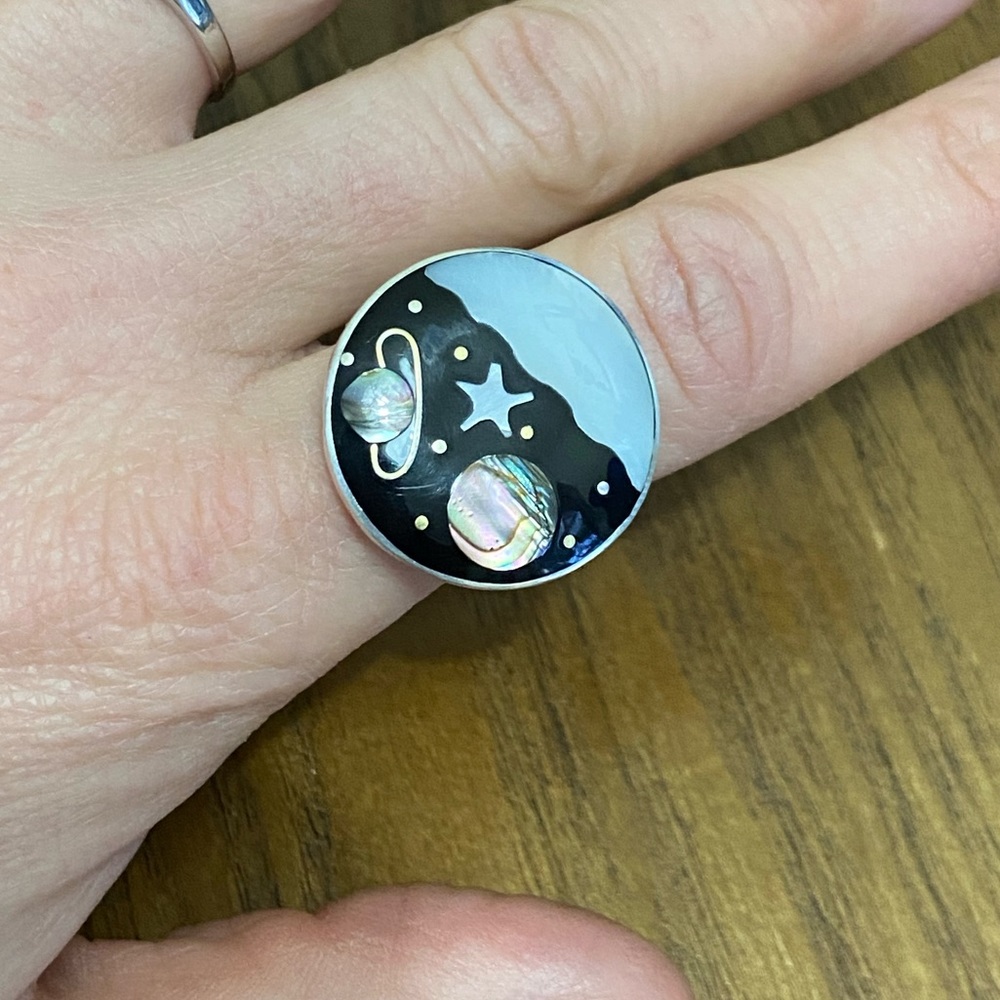 Adjustable Celestial Ring - image 3